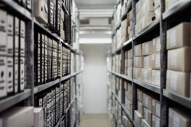 archive, boxes, shelf, folders, documents, data, storage, rack, row, stock, business, warehouse, depth of field, archive, data, storage, warehouse, warehouse, warehouse, warehouse, warehouse. Researching attribution competitors without creating false history